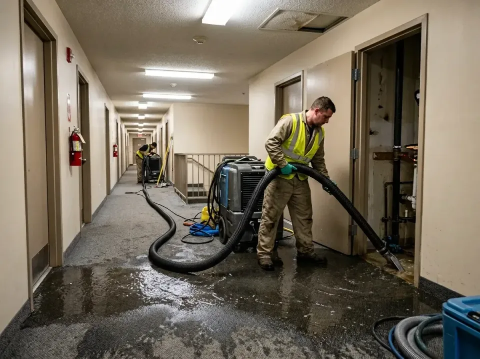 multi-unit-apartment-hallway-f-005 — frequently asked questions, Emergency Burst Pipe Water Extraction & Removal in Newton F…